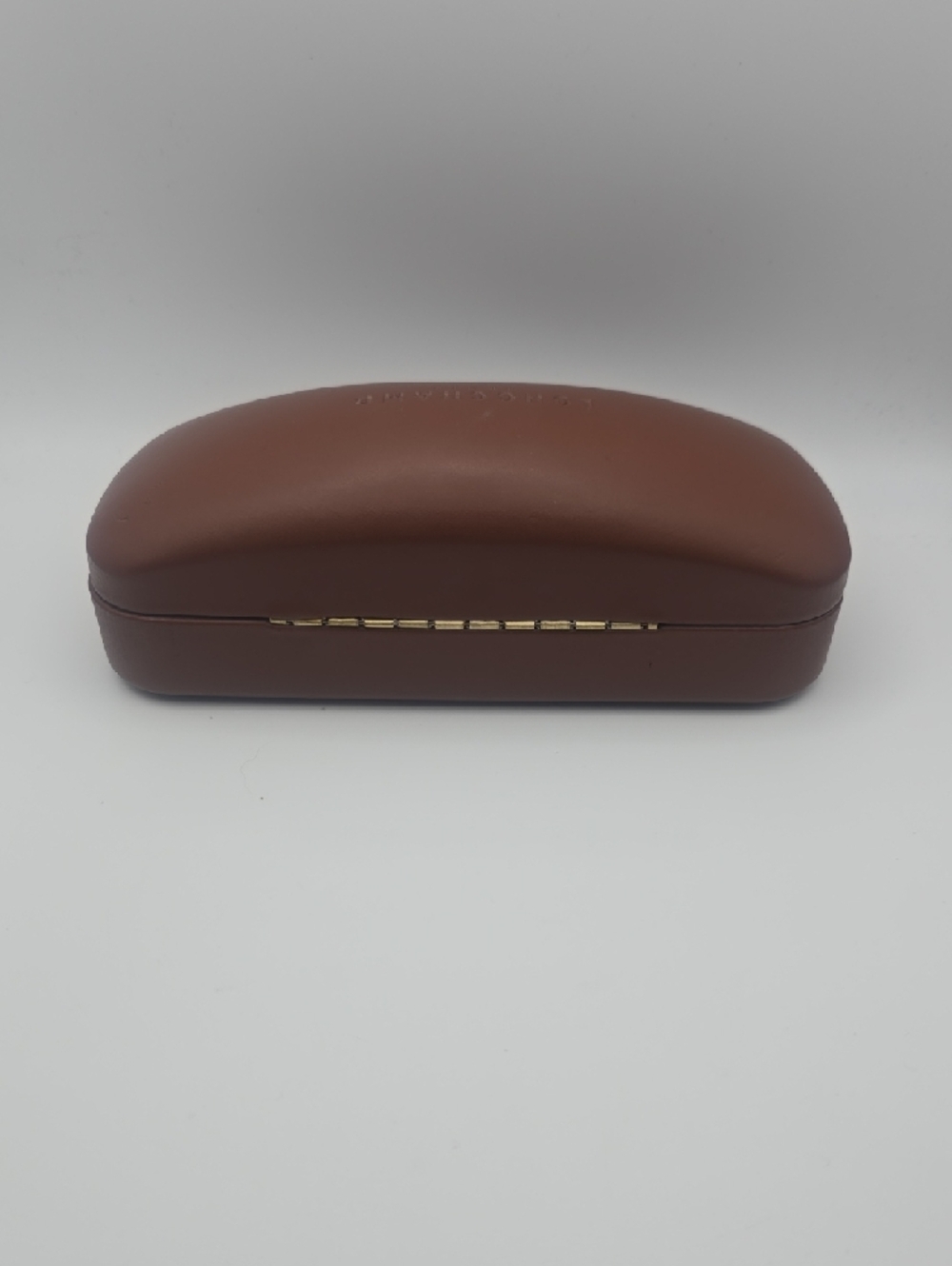 Longchamp Brown Sunnies Case W/ Beige Cleaning Cloth (VERY GOOD)✨️🤎✨️ - Picture 8 of 9